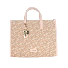 Plein Sport Pastel Pink Tote Elegance with Cross Belt plsp-9200