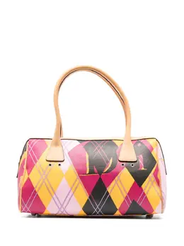 Christian Dior 2004 Golfer Harlequin tote bag 24999319