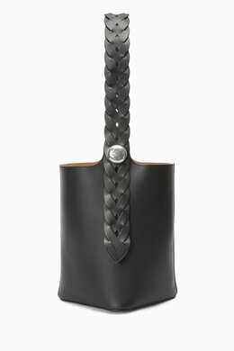 Loewe Large Pebble Bucket Bag in Leather 217332366_13