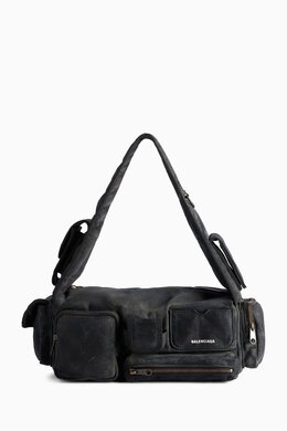 Balenciaga Small Superbusy Sling Bag in Recycled Nylon 217392476_13