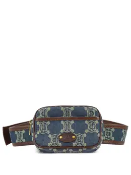 Celine 1990-2000s Macadam-pattern belt bag 24660092