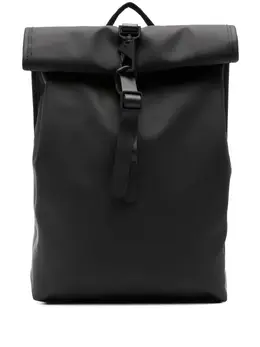 Rains mini Rolltop Rucksack logo-embossed backpack 21442597