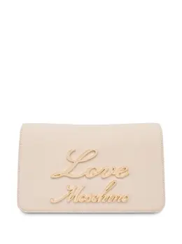 Love Moschino logo-paque shoulder bag 24293909
