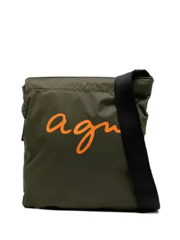 Agnès b. logo print bag 25036149