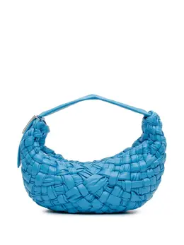 Bottega Veneta 2012-2023 Paper Calfskin Intrecciato Banana hobo bag 25269787