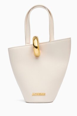 Jacquemus Mini Le Petit Bambola Bucket Bag in Cow Leather 217427072_189