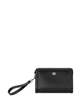 Dolce & Gabbana logo-plaque clutch bag 23600306