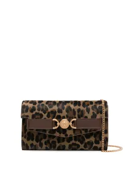 Versace leopard-print clutch bag 24320832