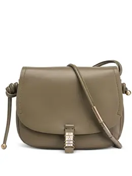 Pinko logo-lettering leather crossbody bag 23679178