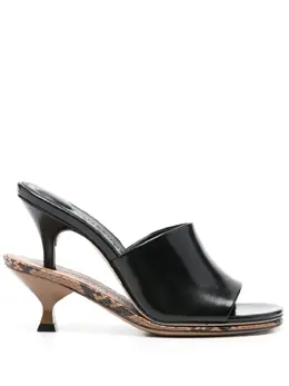 Jacquemus 110mm Les Doubles mules 25138875