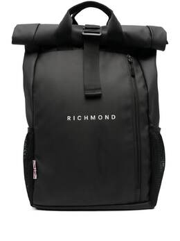 John Richmond logo-print backpack 24235369