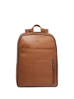 Lancel logo-print leather backpack 23951837