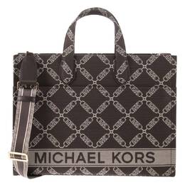 Michael Kors Gigi Large Empire Logo Jacquard Tote Bag 30s3g3gt7j-240