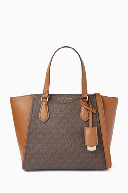 Michael Kors Small Taryn Tote Bag in Coated Canvas 217633013_15