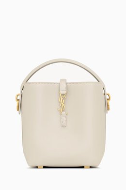 Saint Laurent Mini Le 37 Bucket Bag in Shiny Leather 217678277_26