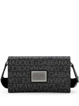 Dolce & Gabbana coated jacquard cross body bag 23602078