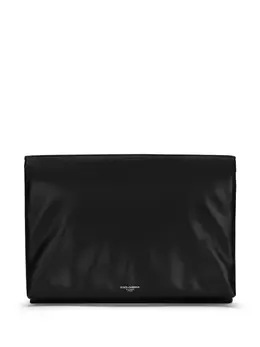 Dolce & Gabbana logo-print clutch bag 23600314