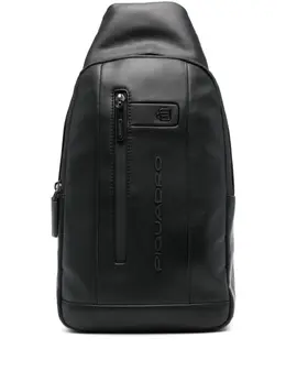 Piquadro logo-embossed backpack 25367787