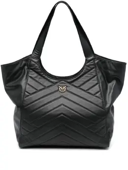 Pinko chevron-quilted tote bag 25408221