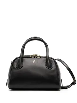 Agnès b. leather boston cross baby bag 25226126
