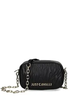 Just Cavalli logo-lettering bi-fold crossbody bag 25339201