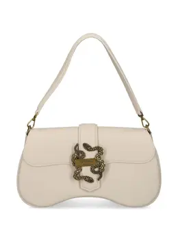 Just Cavalli logo-plaque shoulder bag 25338086