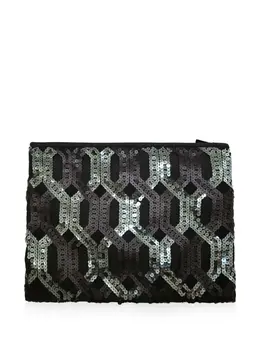 Miu Miu sequinned clutch bag 25188400