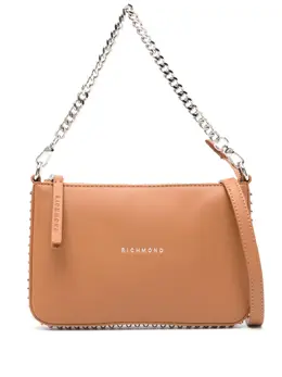 John Richmond debossed-logo shoulder bag 24235395