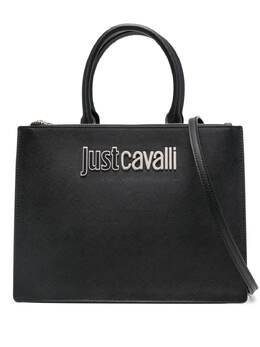 Just Cavalli logo lettering tote bag 24961196