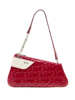 GCDS Comma Notte monogram shoulder bag 24668800
