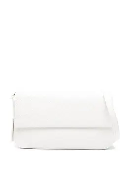 John Richmond debossed-logo shoulder bag 24235386