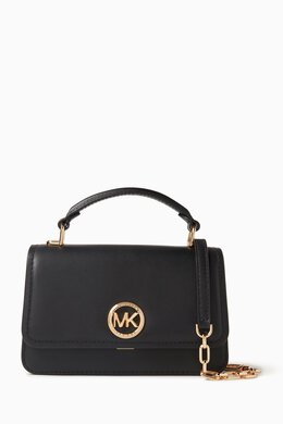 Michael Kors Small Delancey Satchel Bag in Leather 217432058_13