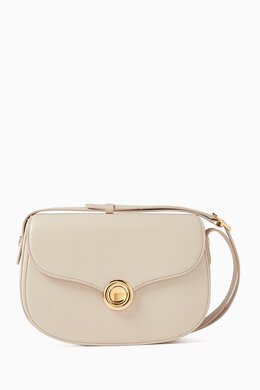 Loro Piana Small Ghiera Shoulder Bag in Leather 217608565_191