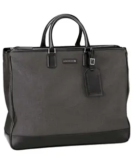 Montblanc Meisterstuck Grey Fabric Women's Tote Bag 106739