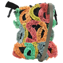 Sacai Multi Logo Crochet Crossbody Bag s102-01-926