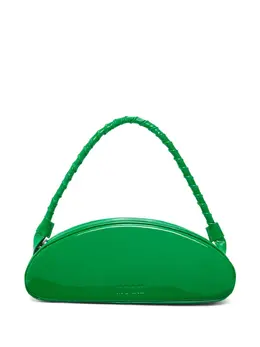 MSGM debossed-logo leather tote bag 23849956