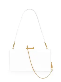 Dolce & Gabbana chain-detail clutch bag 23957419