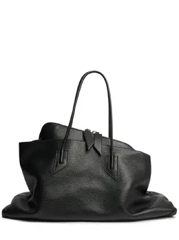 The Attico Large La Passeggiata Grain Leather Bag 80iv7r002-mtaw0