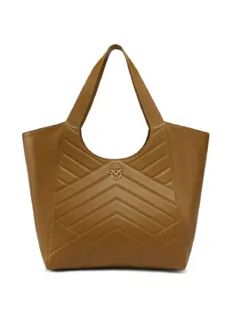 Pinko chevron-quilted tote bag 25374386