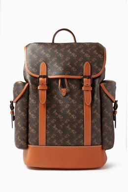 Coach Hitch Horse & Carriage Print Backpack in Signature Canvas 217570028_2709