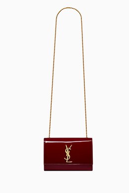 Saint Laurent Small Kate Shoulder Bag in Patent Leather 217613400_25