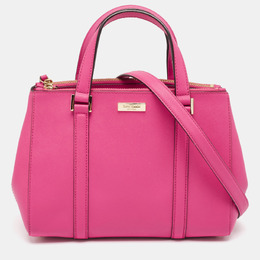 Kate Spade Pink Leather Newberry Lane Loden Tote 1041699