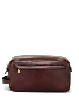 Brunello Cucinelli double zip wash bag 25521544