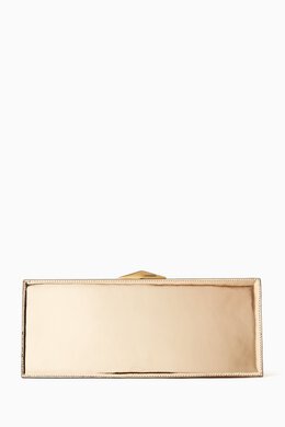 Jimmy Choo Diamond Cocktail Clutch in Metallic Leather 217732249_1689