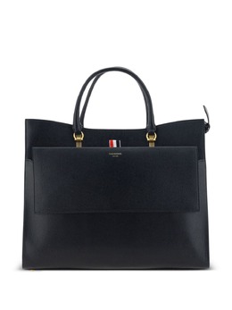 Thom Browne large pebbled Duet tote 14775465