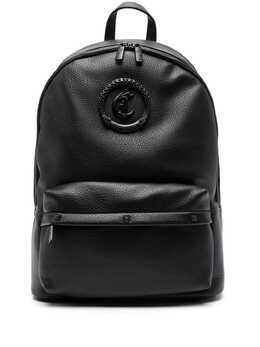 Just Cavalli logo-plaque backpack 23862712