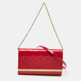 Louis Vuitton Indian Rose Monogram Vernis Ana Clutch Bag 1043904