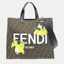 Fendi Brown Zucca Tote Bag 1043682