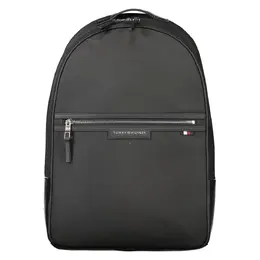 Tommy Hilfiger Black Polyester Backpack to-25934