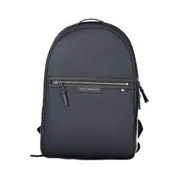 Tommy Hilfiger Blue Polyester Backpack to-26081